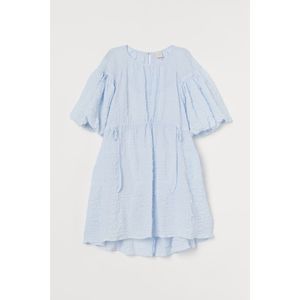 NWT- H&M Light Blue Cotton Tunic With Slip- Size S Small